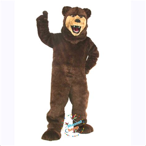 Grizzly bear mascot clothing